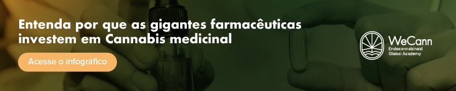 gigantes farmacêuticas investem em Cannabis medicinal