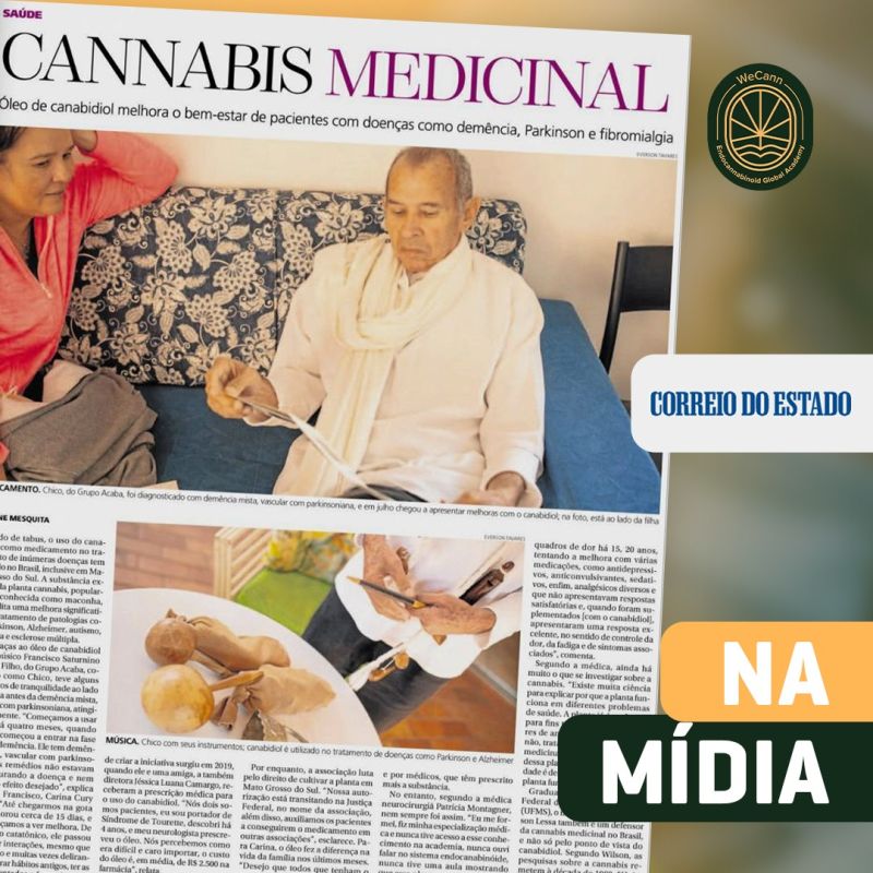 Artigo da Dra. Patrícia Montagner, fundadora da WeCann, é destaque no Correio do Estado