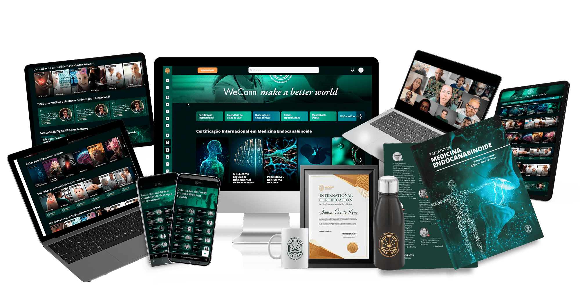 Certificação em Medicina Endocanabinoide da WeCann Academy: Referência Internacional em formação médica sobre cannabis medicinal
